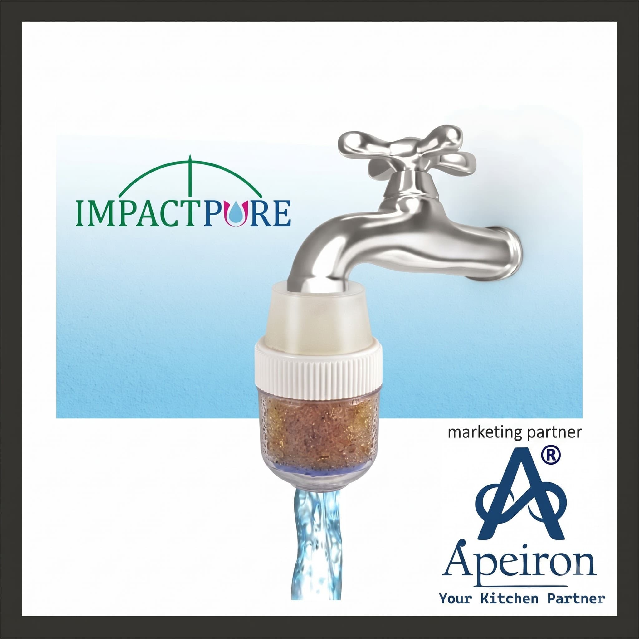 Apeiron Mini Water Softner Pack Of 1