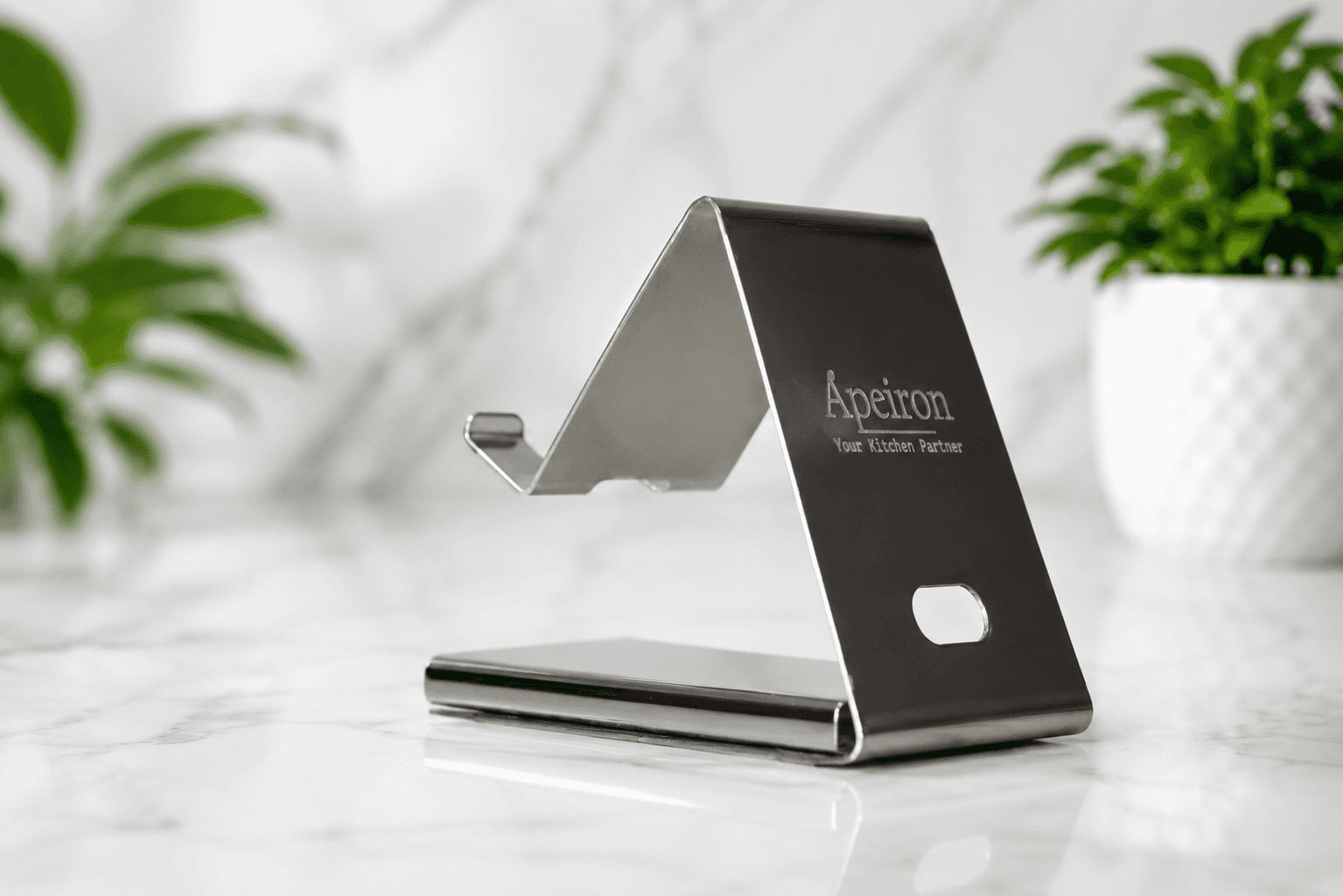 Silver Mobile Stand
