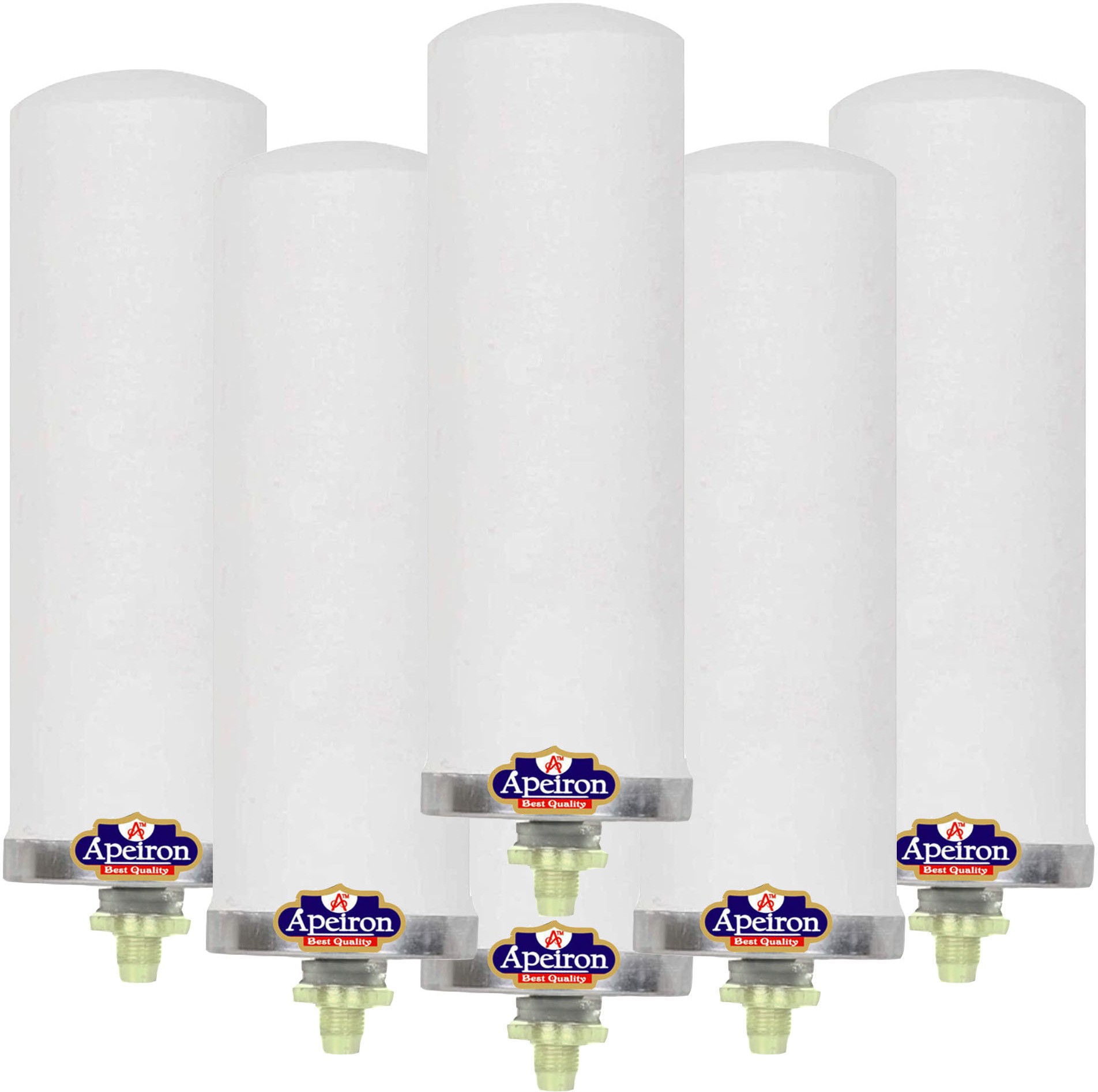 Apeiron Water Filter Cartridge New Ceramic Candle Pack Of 6