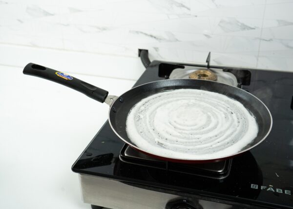 Apeiron Non Stick Black Dosa Tawa 26Cm With Bakelite Handle Pack Of 1 - Image 3